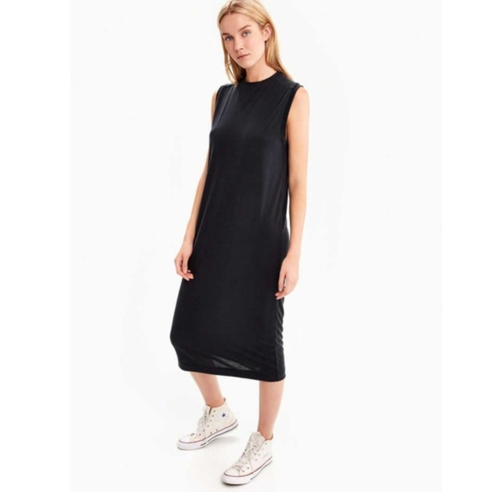 Lole Navy Sleeveless Midi Dress